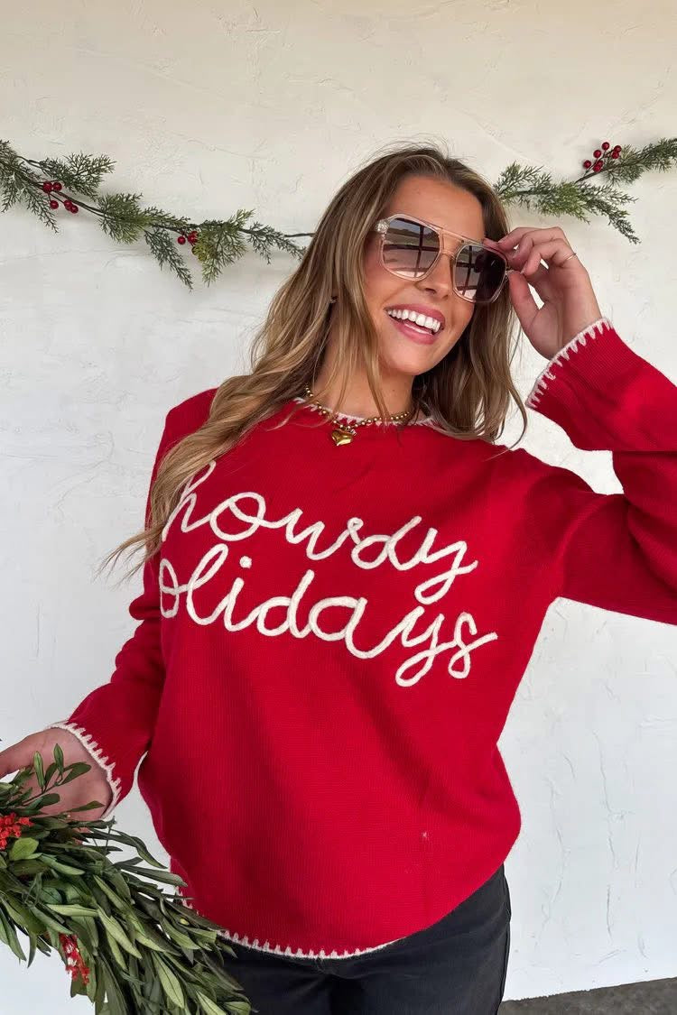 Howdy Holidays Sweater