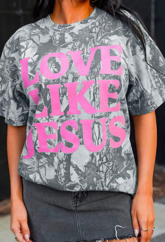 Love like Jesus camo