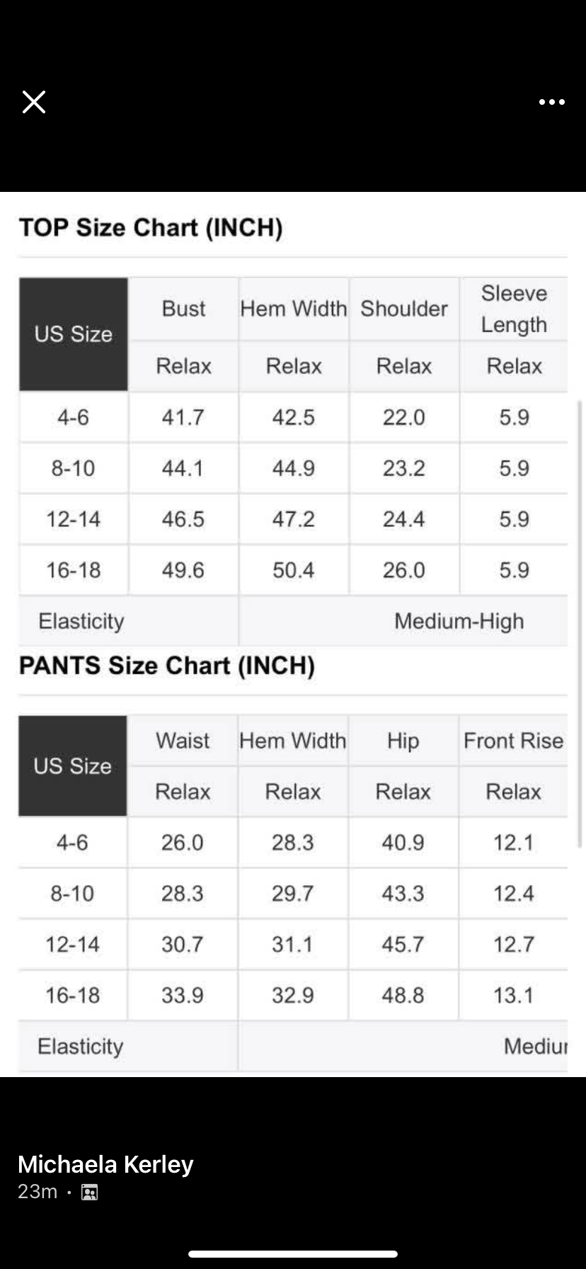 Blue/ like striped set