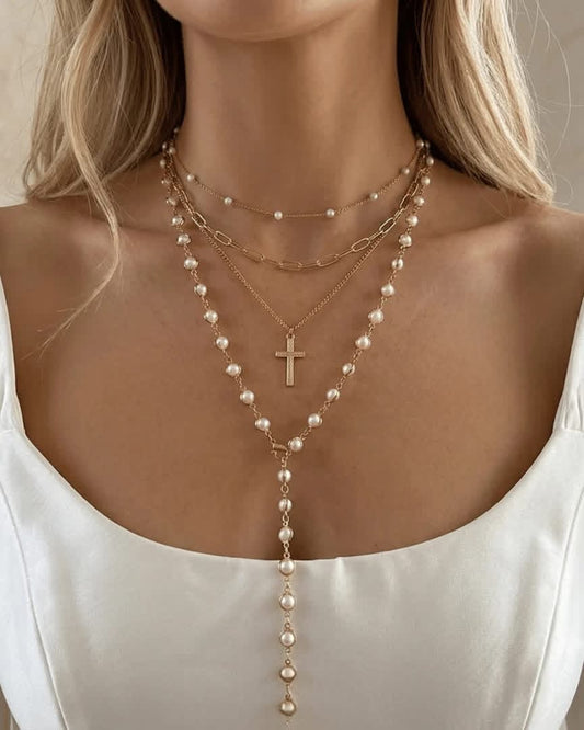 Faith Layered Necklace