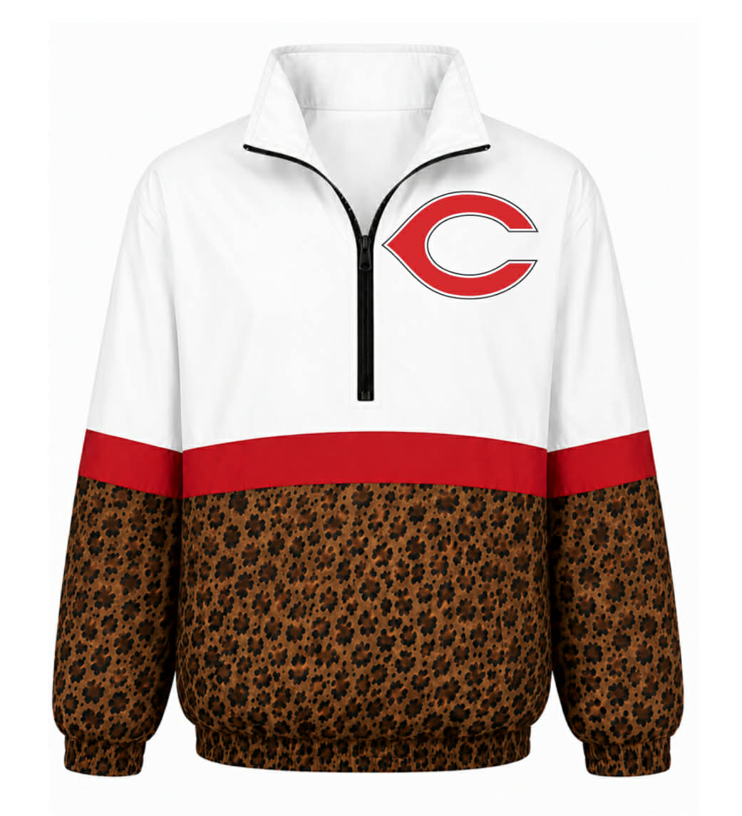 Leopard windbreaker