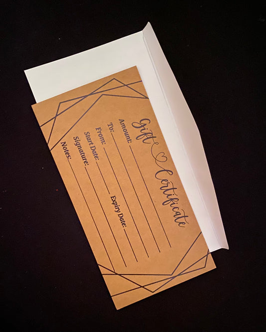 Gift Certificate mom